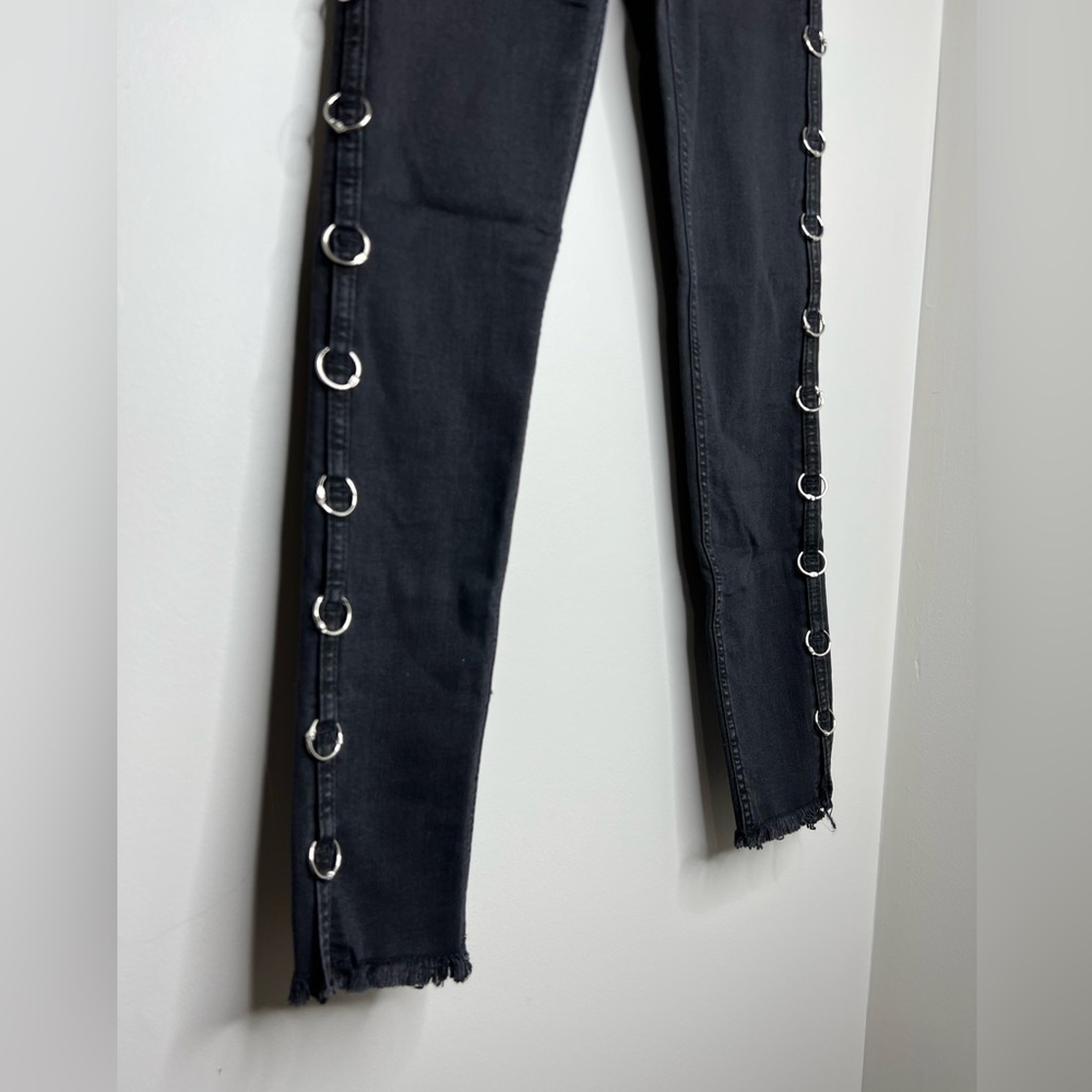 NEW with tags! Redial jeans from Nasty Gal. Silver ring accents. Festival. - Picture 5 of 7